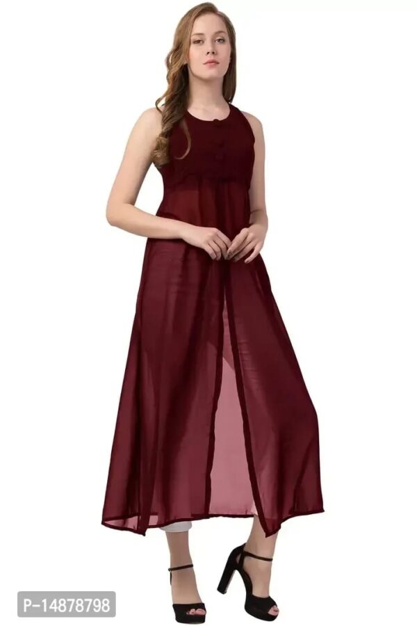 Trends Casual Sleeveless Solid Women Dress - Image 3